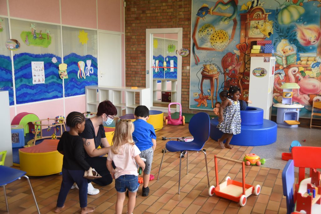 Des espaces extérieurs sécurisés pour la petite enfance